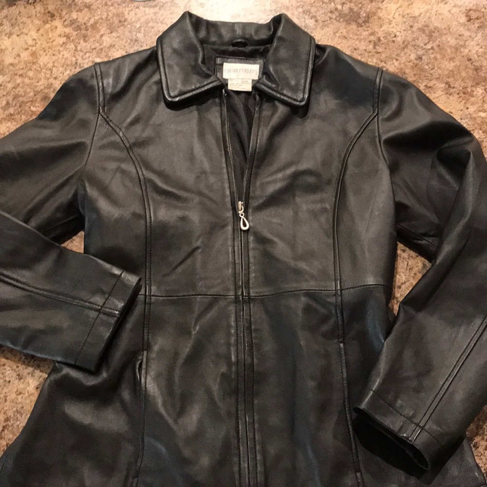 Charles Klein leather jacket